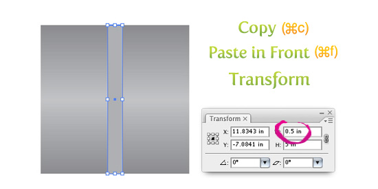Copy Paste Transform