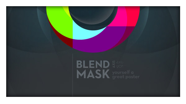 Blend and Mask Yourself a Great Poster