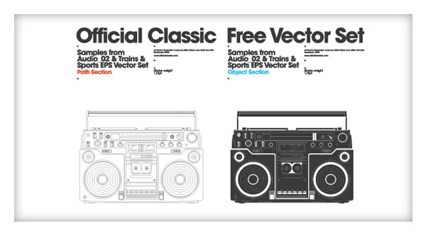 Official Classic Free Vector Set 1