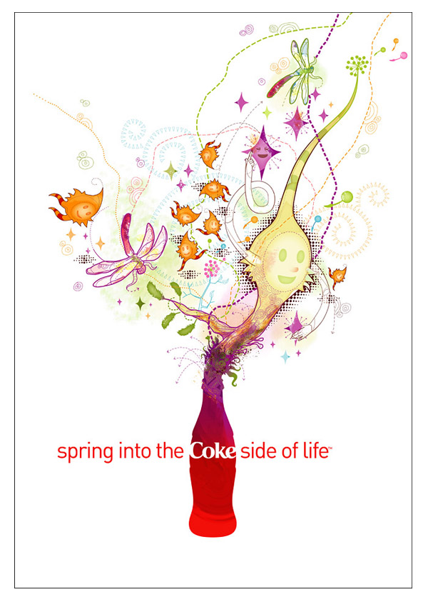 Spring Into The Coke Side of Life