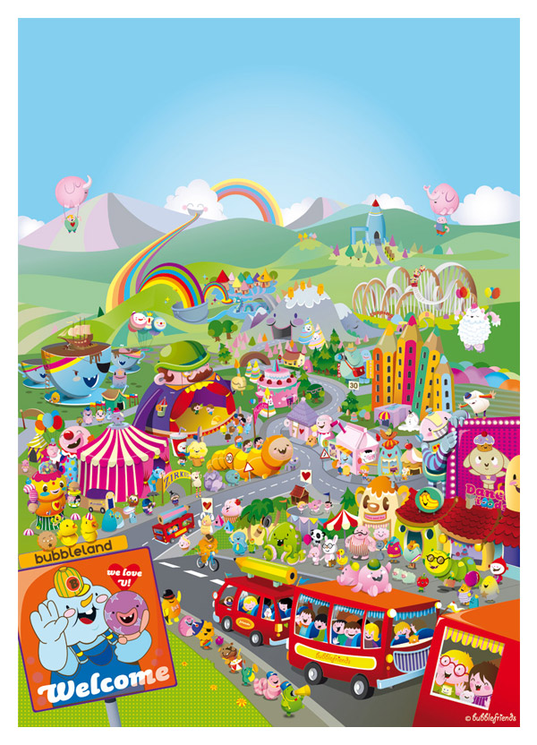 Welcome to Bubbleland! by bubblefriends