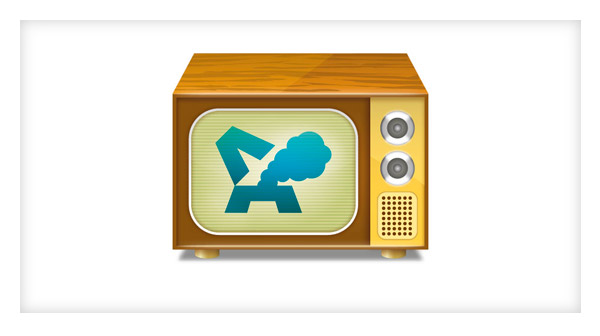 Create a Vintage TV Set Icon in Illustrator