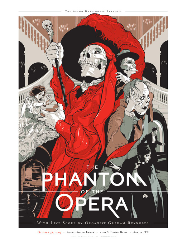 The Phantom Of The Opera by Martin Ansin
