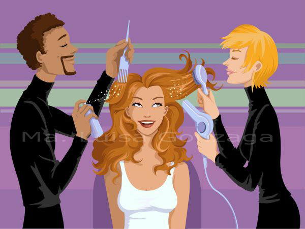Hairstylist by Ma. Luisa Gonzaga