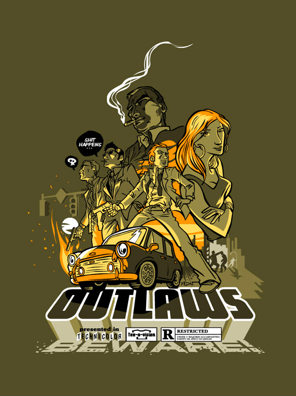 Outlaws by Adrien Noterdaem