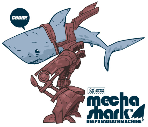 Mecha Shark by Ape74