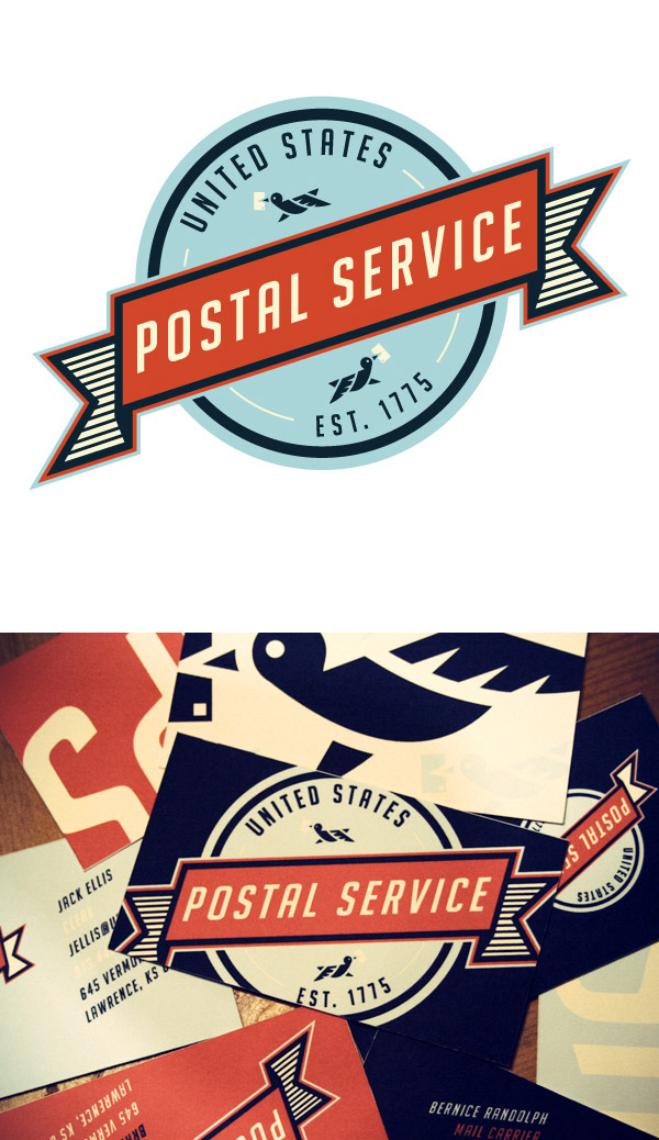 United States Postal Service Re-Branding by Matt Chase