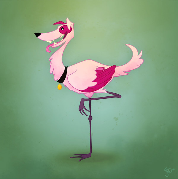 Flamingo Fido by DeFemme