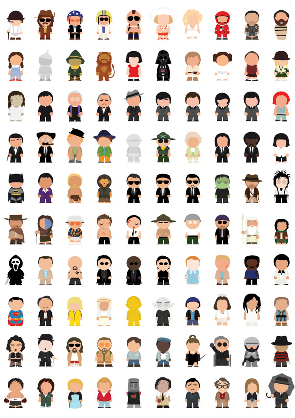 The characters of pop culture by Joep Gerrits
