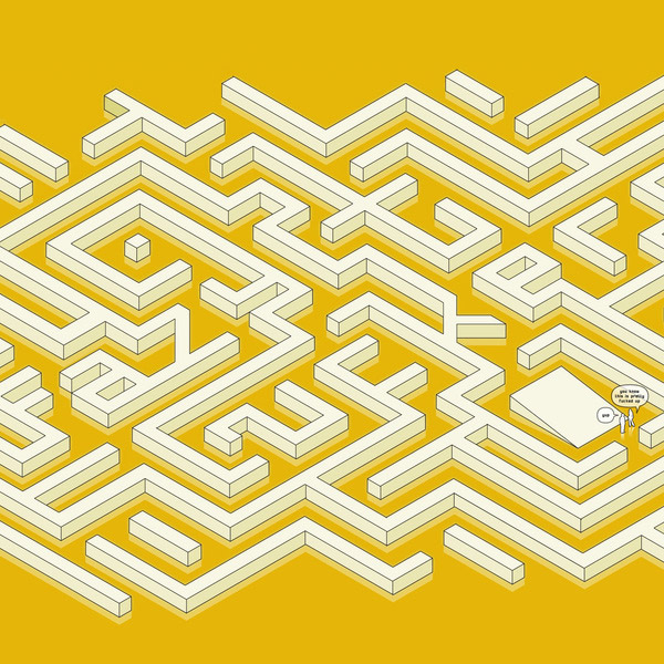 isometric typography by James