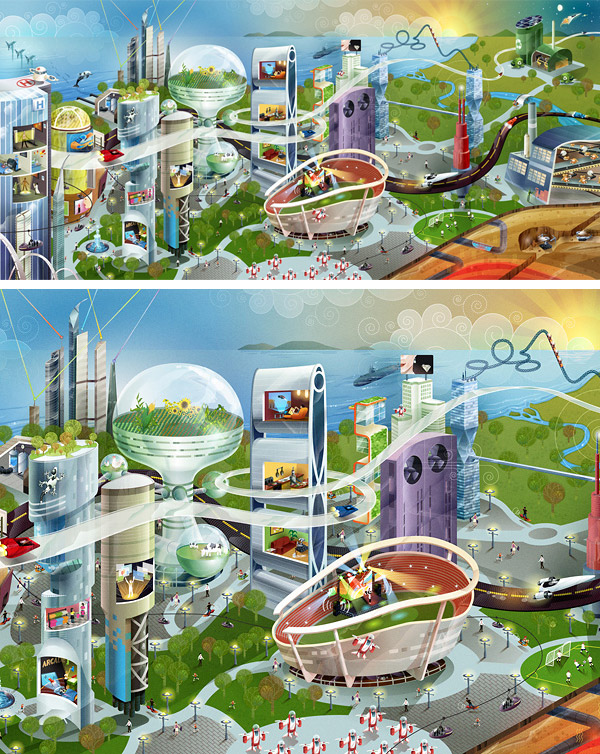 Future City by Huan Tran