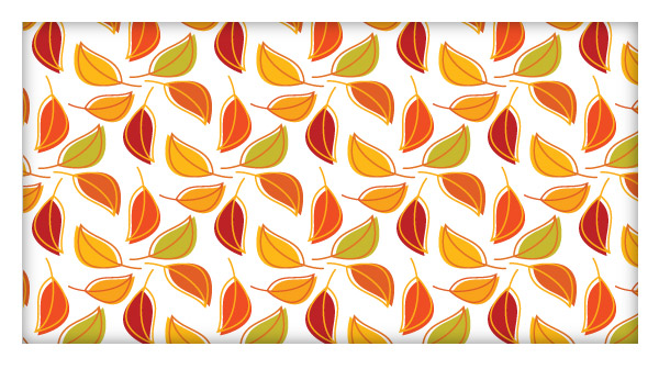 Free Seamless Vector Patterns – Autumn Leaves