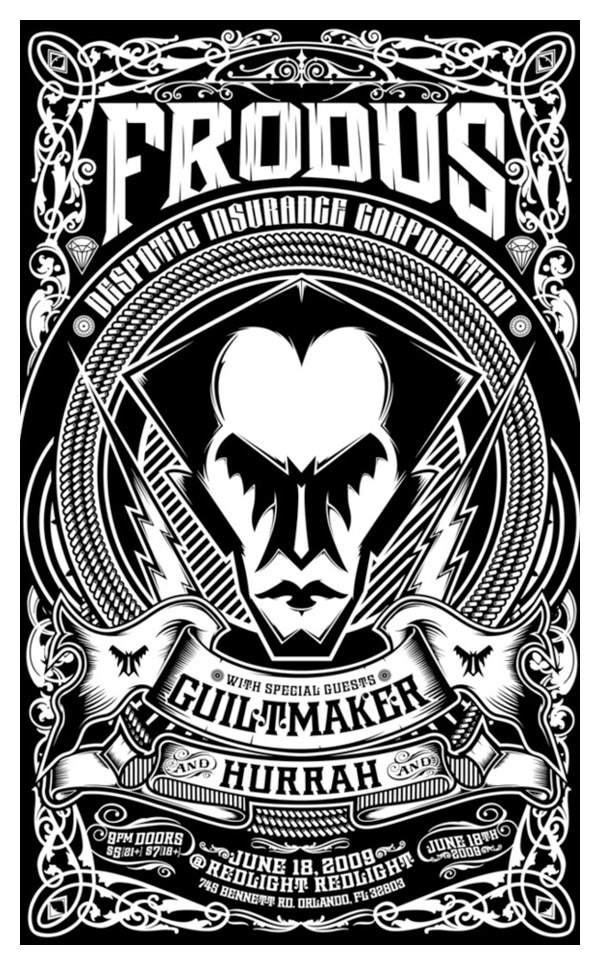 Frodus - Gig Poster by Pale Horse