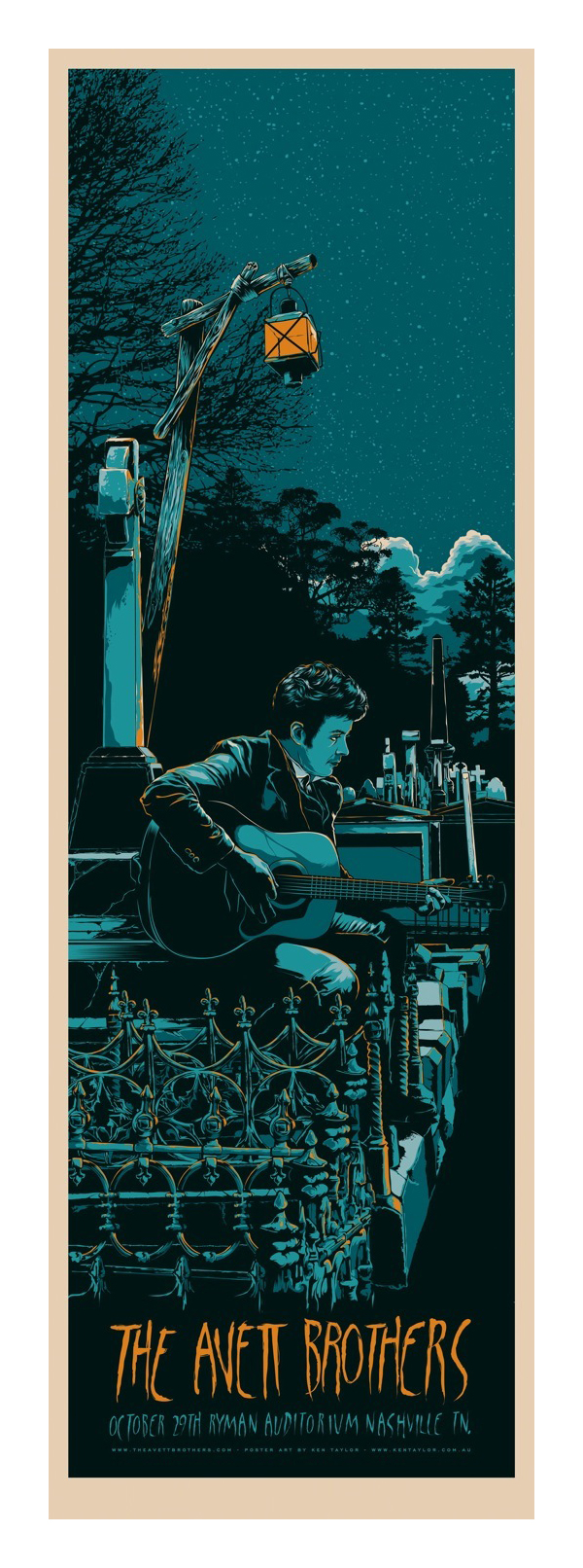 Avett Brothers Poster Set by Ken Taylor