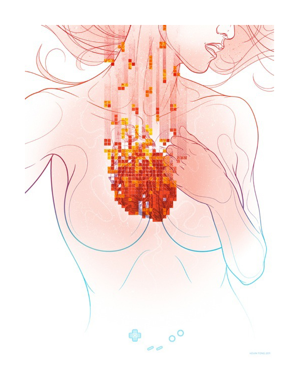 My Tetris Heart Longs for Your Push by Kevin Tong