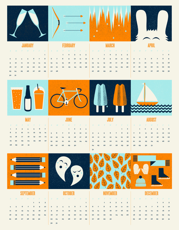 2011 Calendar by Alex Westgate