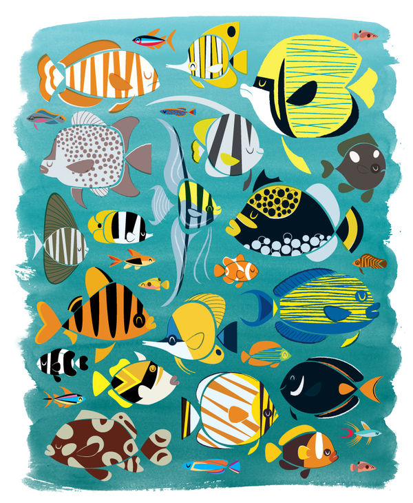 Tropical Fish by Go Peskimo