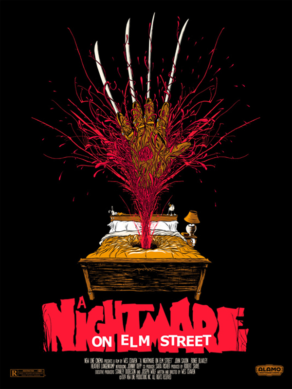 Nightmare on Elm St. by Alex Pardee