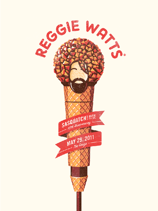 Reggie Watts by DKNG