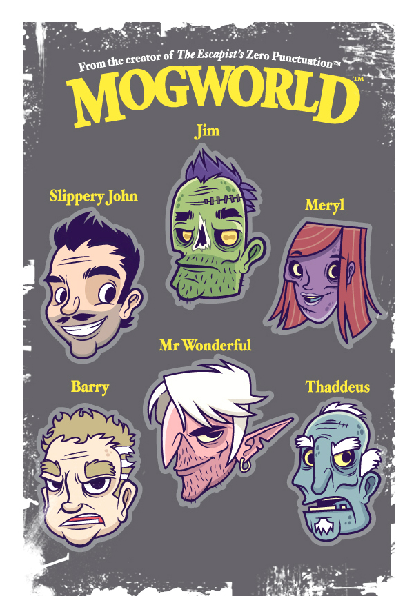 Mogworld Characters by cronobreaker