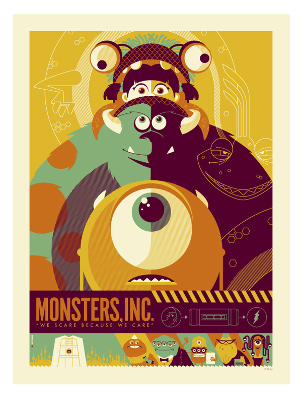 mondo: monsters inc. by strongstuff