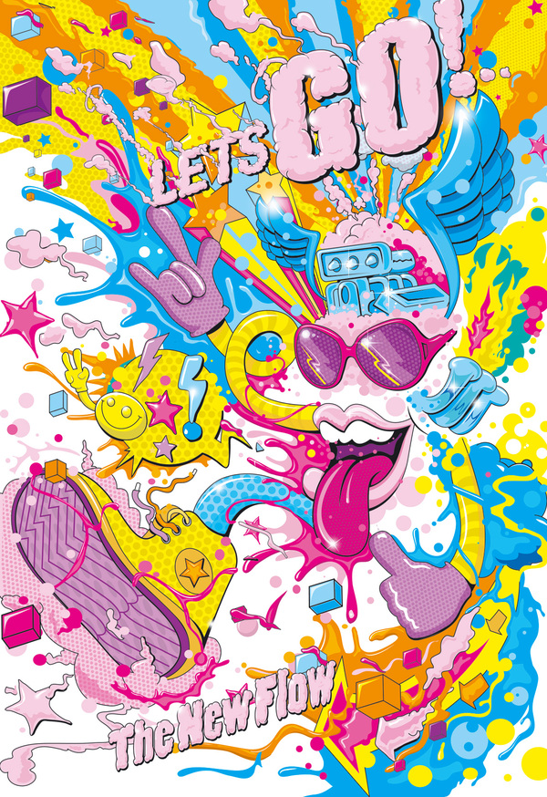 Lets Go !! / Daydreamer / Illustration Works by thomas kuriatko