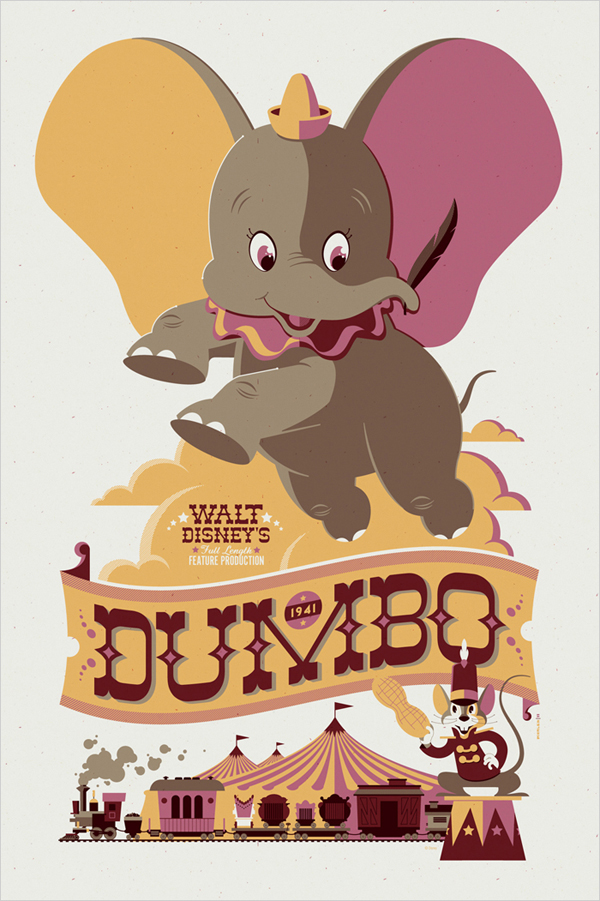 Dumbo by Tom Whalen