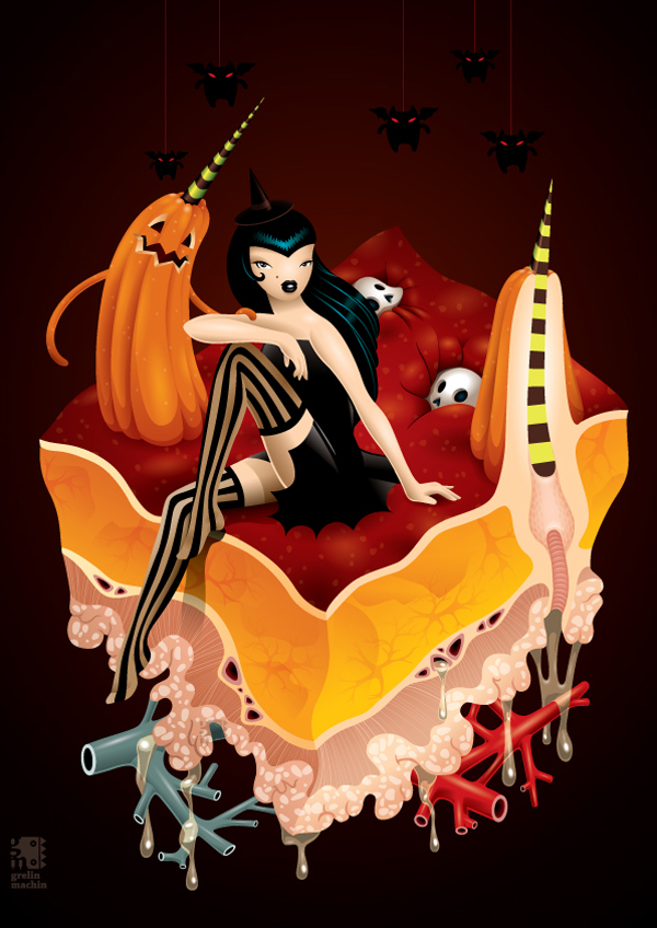 ... the anatomy of Halloween by grelin-machin