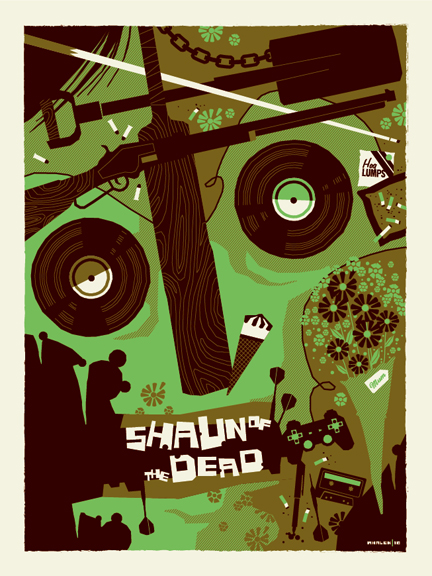 shaun of the dead poster