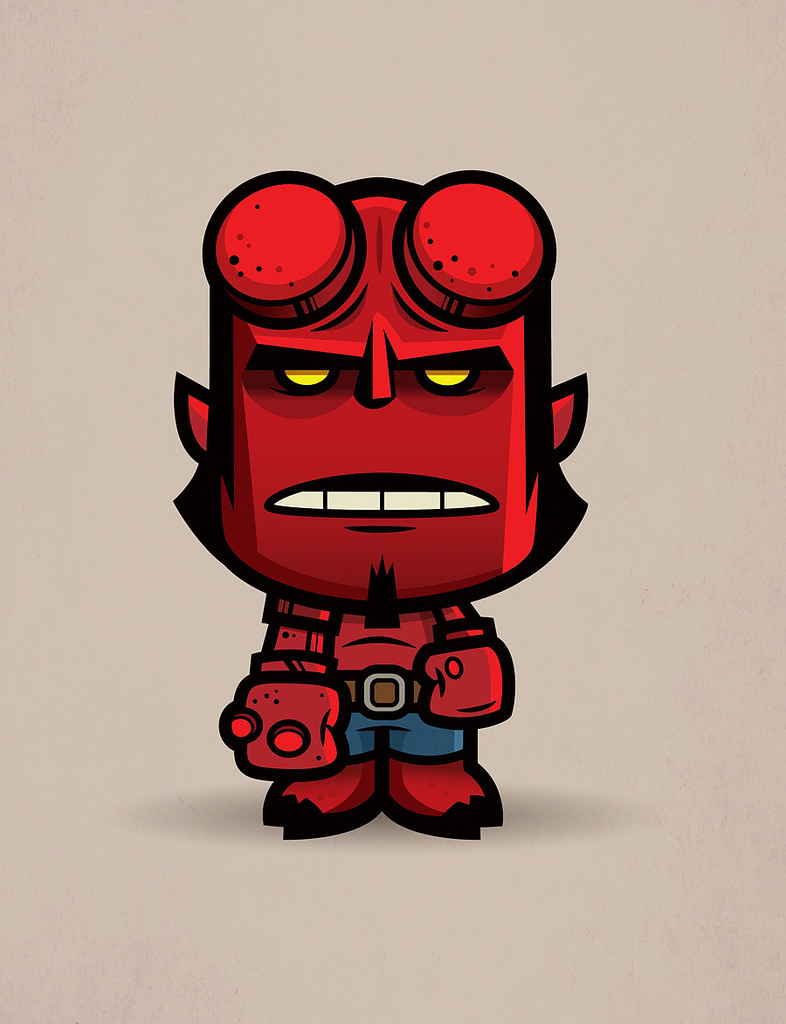 Lil Hellboy by Jerrod Maruyama