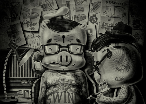 Pig & Ink by Travis Price