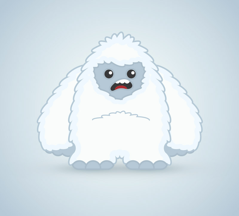 How To Create a Cool Vector Yeti Character in Illustrator