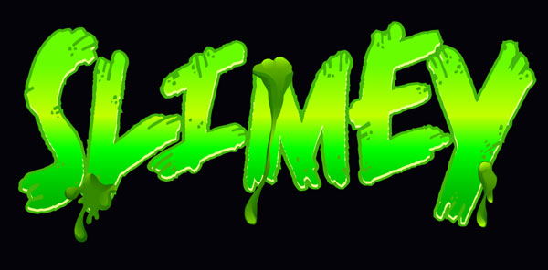 Slime Vector Text
