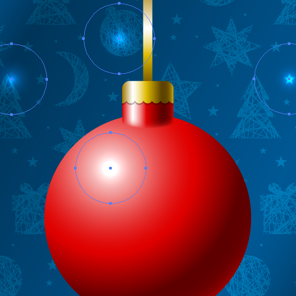 holiday ornament vector