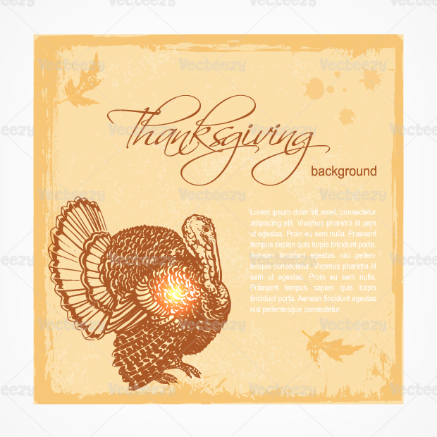 thanksgiving turkey background