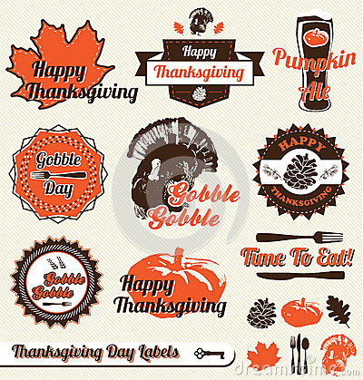 thanksgiving stickers