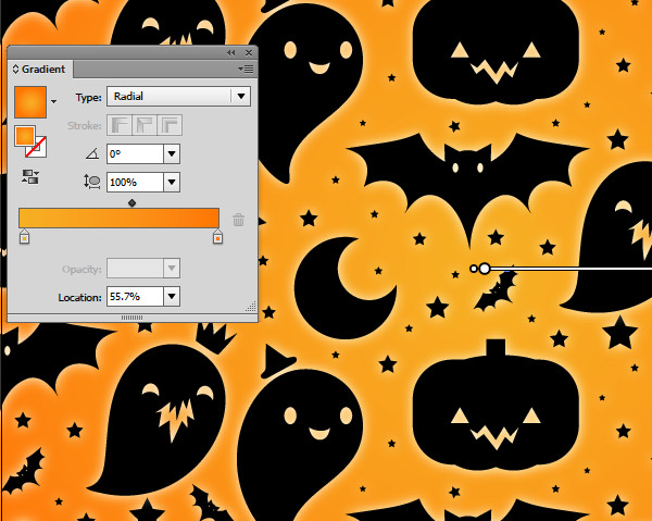 Cute Halloween Pattern Vector