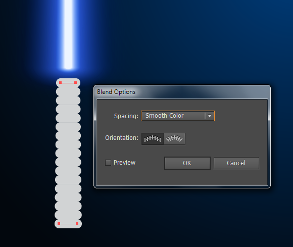 lightsaber vector handle details