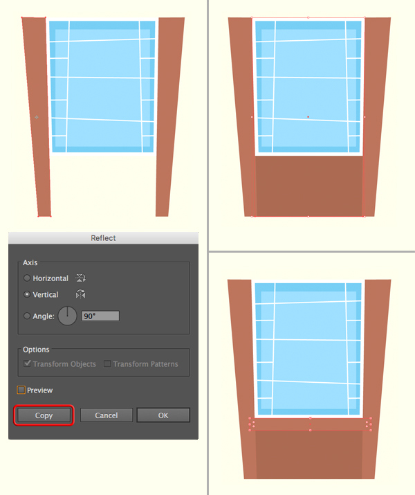 how to illustrate a cartoon building in adobe illustrator