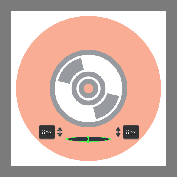 How to create a compact disc icon in Adobe Illustrator
