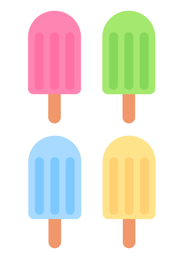 How to make popsicles in Adobe Illustrator CC