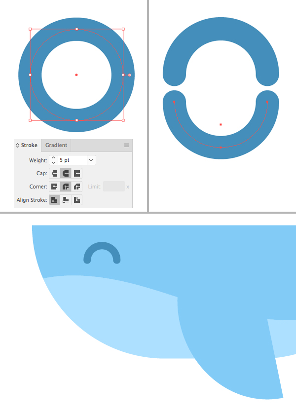how to illustrate whale