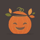 Pumpkin illustration final image icon