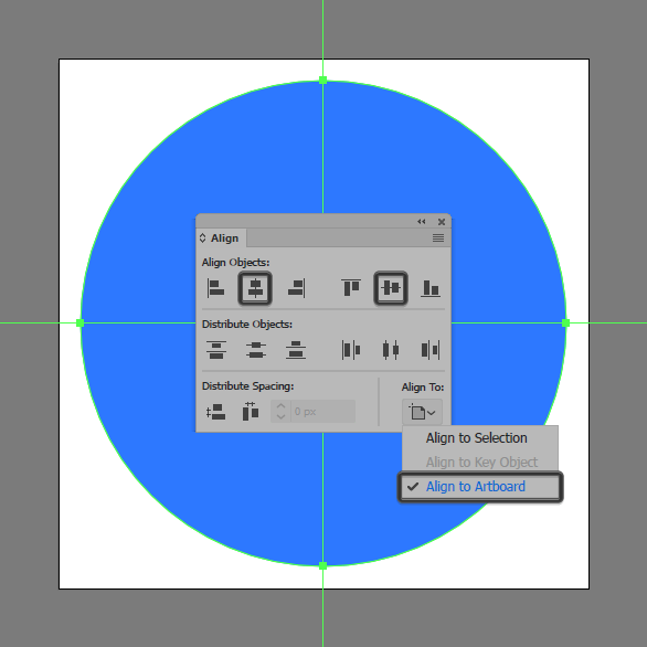 create cast icon's background using a blue circle