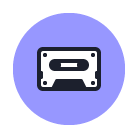 Cassette tape icon thumbnail