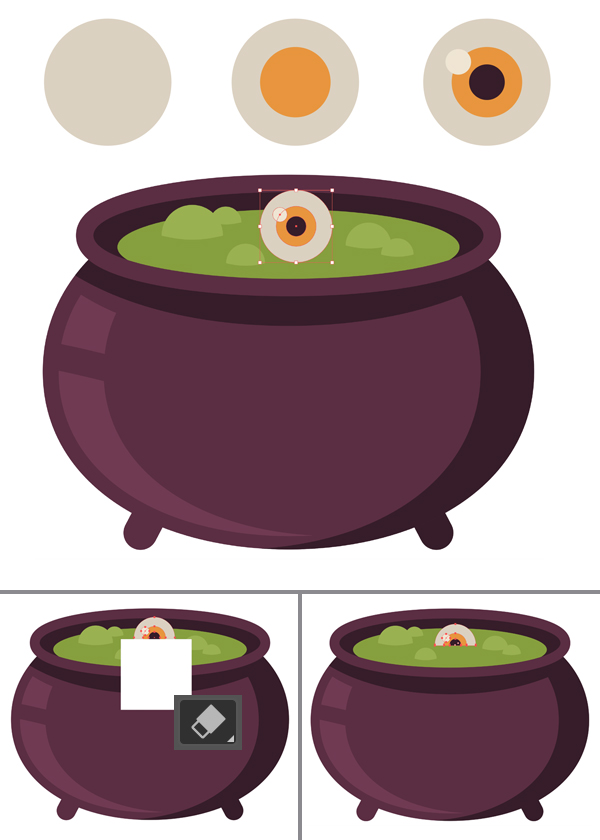 magic cauldron eyeball