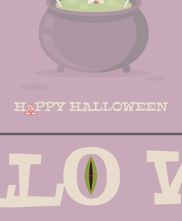 magic cauldron happy halloween