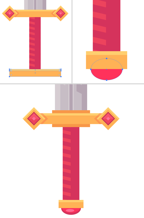fantasy sword icon handle